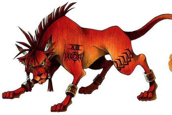 Red XIII from Final Fantasy VII, a notable example of remarkable video game cats.